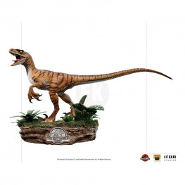 Jurassic World The Lost World Deluxe Art Scale socha 1/10 Velociraptor 18 cm